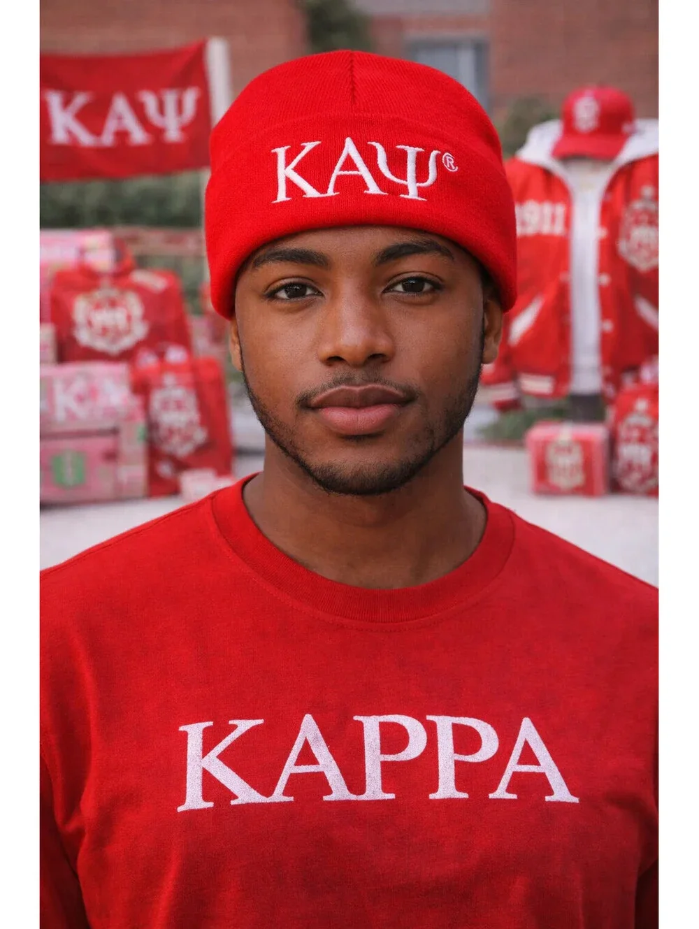 Kappa Alpha Psi Embroidered Beanie